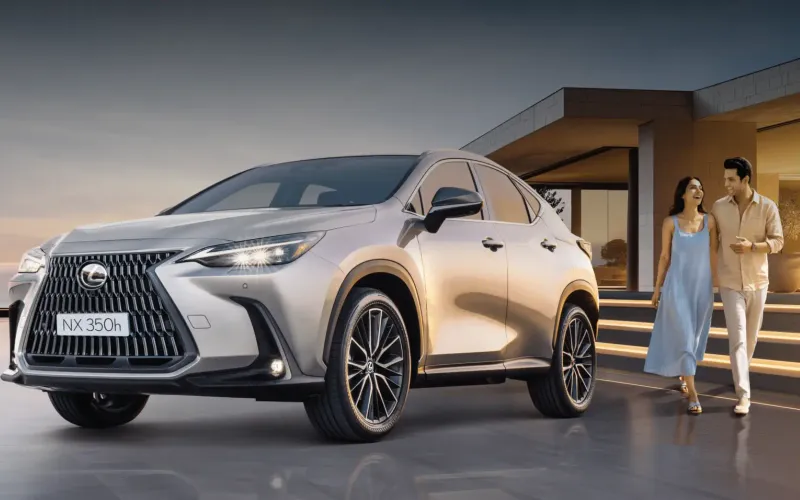 Lexus NX 350h exterior