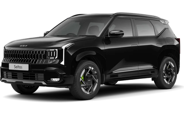 Kia Seltos in Aurora Black Pearl