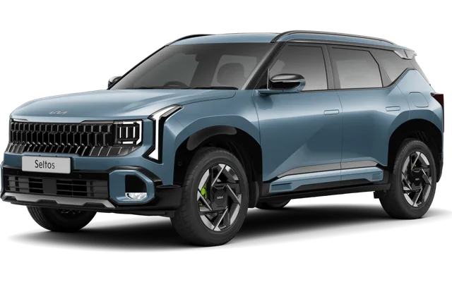 Kia Seltos in Frost Blue