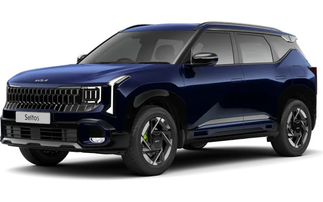 Kia Seltos in Imperial Blue