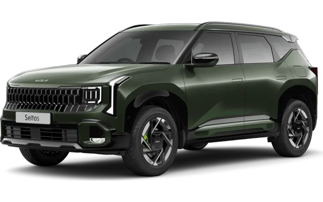 Kia Seltos in Pewter Olive