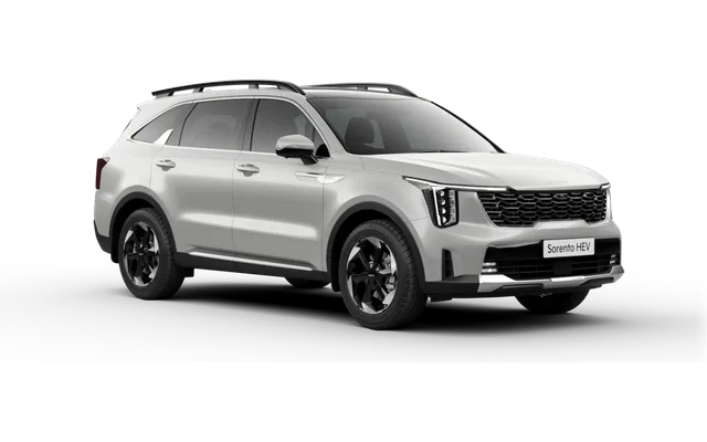 Kia Sorento in Ivory Silver Gloss