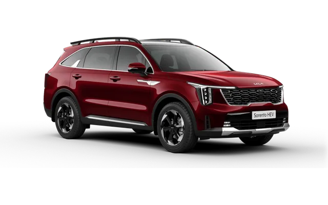 Kia Sorento in Magma Red