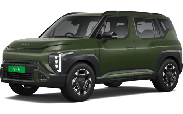 Kia Syros EV in Pewter Olive