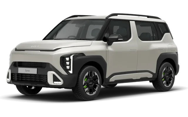 Kia Syros in Ivory Silver Matte