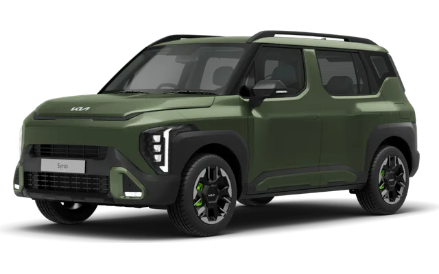 Kia Syros in Pewter Olive