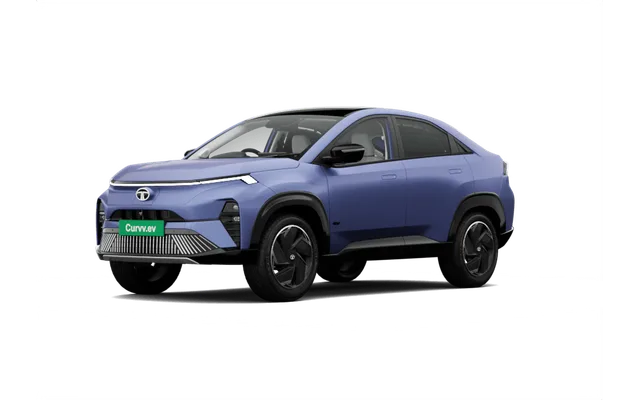 Tata Curvv EV in Virtual Sunrise