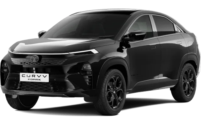 Tata Curvv in Glossy Carbon Black