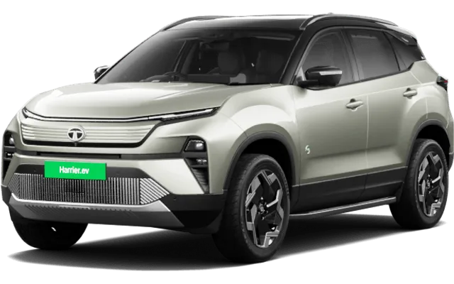 Tata Harrier EV in Empowered Oxide