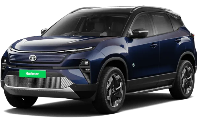 Tata Harrier EV in Nainital Nocturne