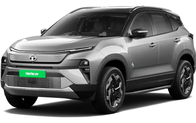 Tata Harrier EV in Pure Grey
