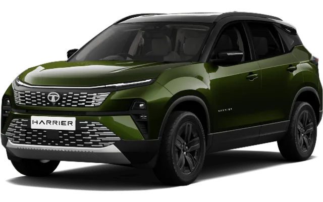 Tata Harrier in Seaweed Green