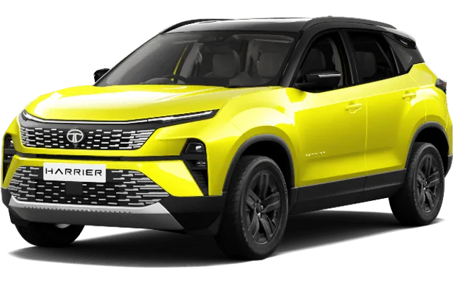 Tata Harrier in Sunlit Yellow