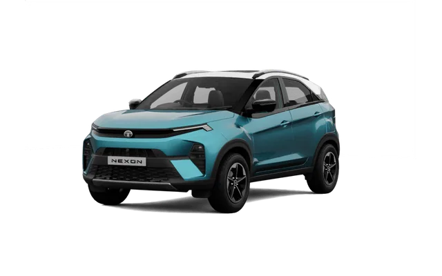 Tata Nexon in Ocean Blue