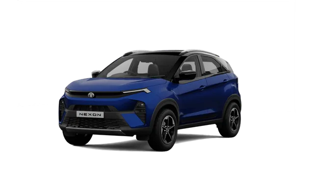 Tata Nexon in Royal Blue