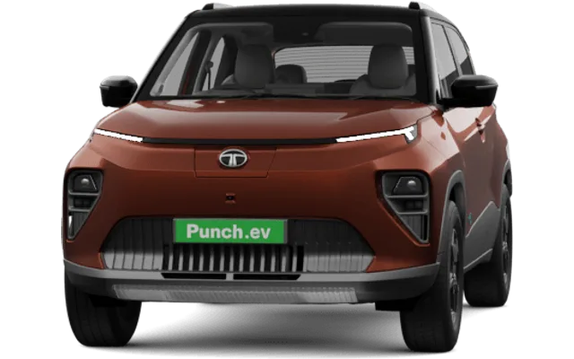 Tata Punch EV in Supernova Copper