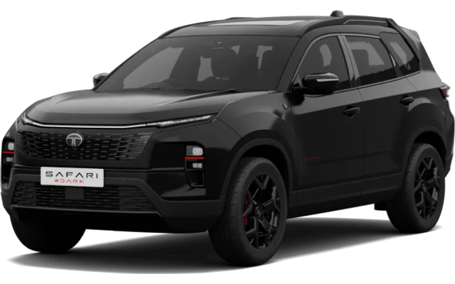 Tata Safari in Oberon Black