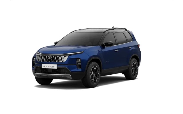 Tata Safari in Royal Blue