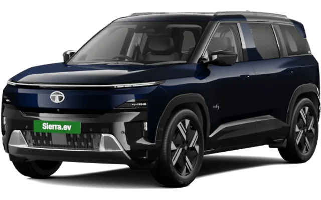 Tata Sierra EV in Nainital Nocturne