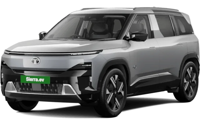 Tata Sierra EV in Pure Grey