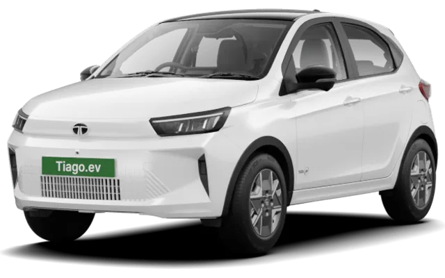 Tata Tiago EV in Pristine White
