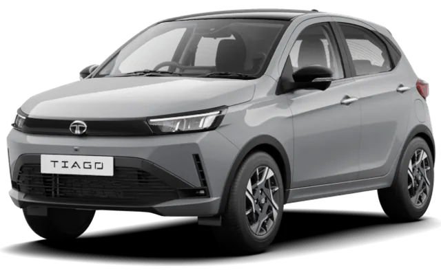 Tata Tiago in Pure Grey