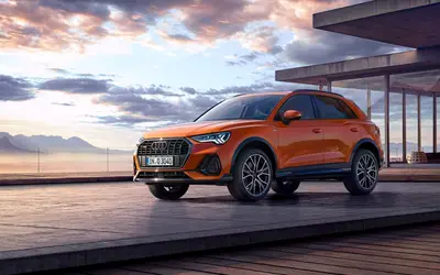 Audi Q3 front three-quarter view