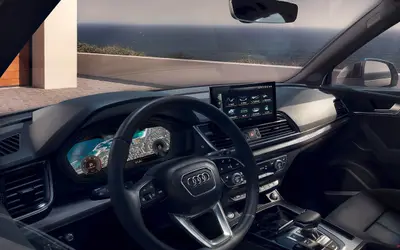Audi Q5 dashboard and centre console