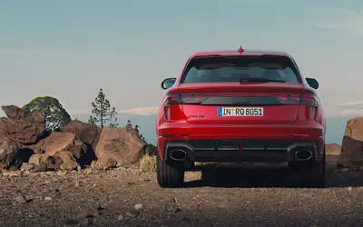 Audi RS Q8 performance rear view