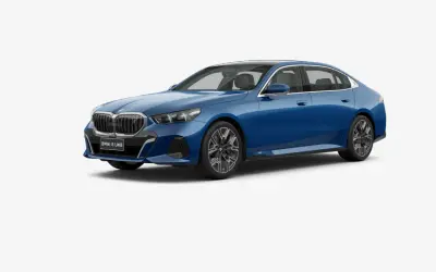BMW i5 front three-quarter studio render