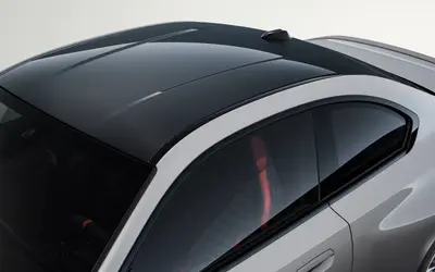 BMW M2 M carbon roof seen from above
