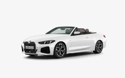 BMW M440i xDrive Convertible front three-quarter studio render