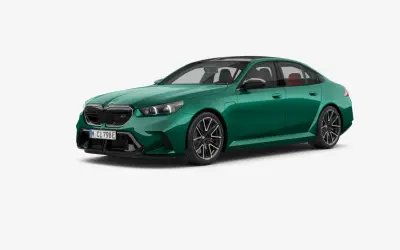 BMW M5 front three-quarter studio render