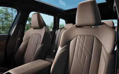 BMW X3 front seats