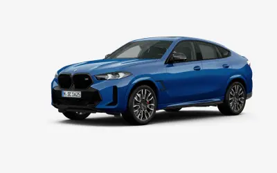 BMW X6 front three-quarter studio render