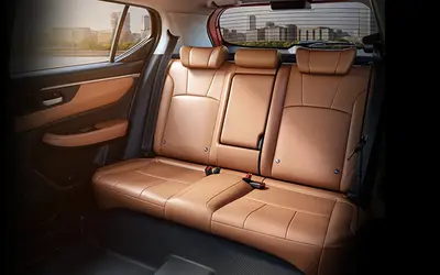 Honda Elevate rear seats and cabin