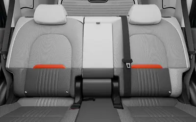 Kia Syros rear seats and cabin