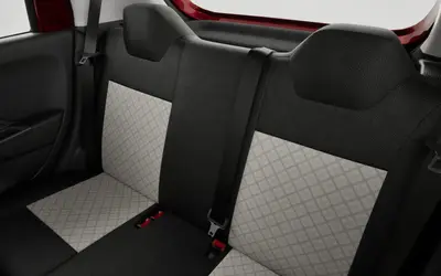 Maruti Alto K10 rear seats with fabric upholstery