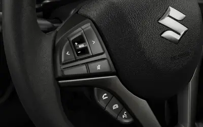 Maruti Alto K10 steering wheel with integrated audio controls