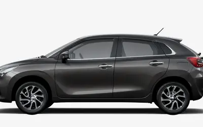 Maruti Baleno side profile in Grandeur Grey