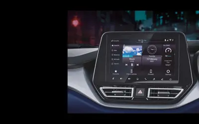 Maruti Baleno SmartPlay Pro+ touchscreen and centre console