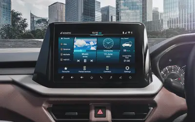 Maruti Brezza SmartPlay Pro+ touchscreen infotainment system