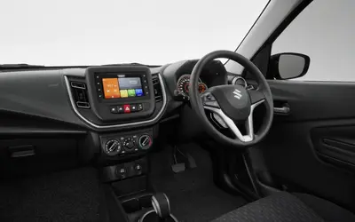 Maruti Celerio dashboard and front cabin layout