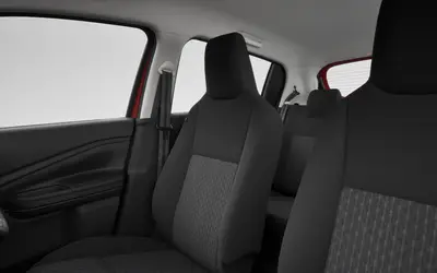 Maruti Celerio front seats with fabric upholstery