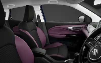 Maruti Fronx front seats and dual-tone cabin