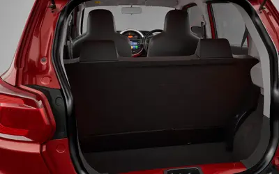 Maruti S-Presso boot space with rear seats in place