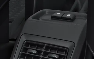Maruti Swift rear AC vents and charging ports