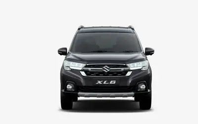 Maruti XL6 front view in Grandeur Grey