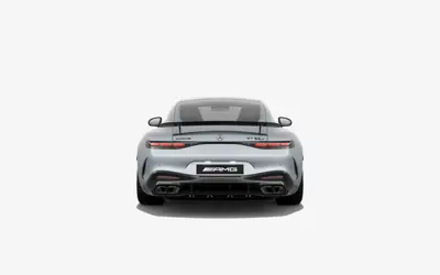 Mercedes-AMG GT Coupe straight rear studio view