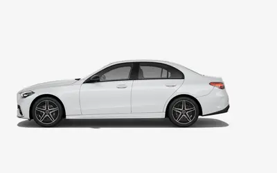 Mercedes-Benz C-Class side profile studio view